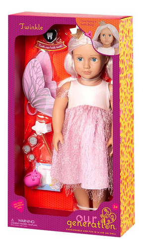 Boneca Twinkle - Fada Do Dente - Our Generation