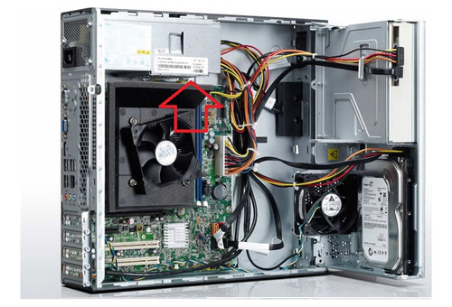 Fonte Slim Para Cpu Lenovo Thinkcentre E71/e72/m70e/m75e Cor Cinza