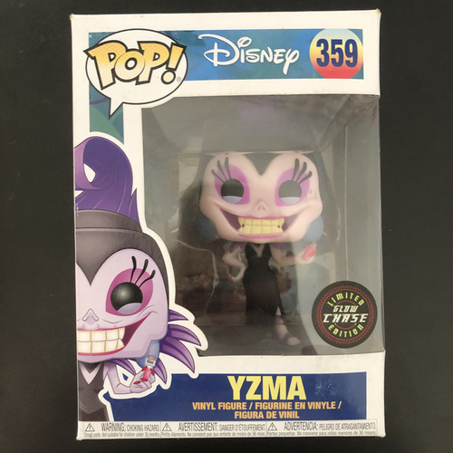 Funko Pop! Yzma #359 Glow Brilha Disney Onda Imperador (Usado)