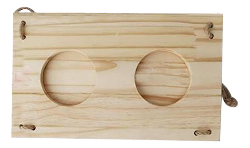Estante De Madera Para Conejos, Dispensador De Heno Para