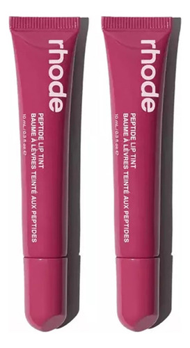 4x Peptide Lip Tint Rhode Hailey Bieber Bálsamo Con Color