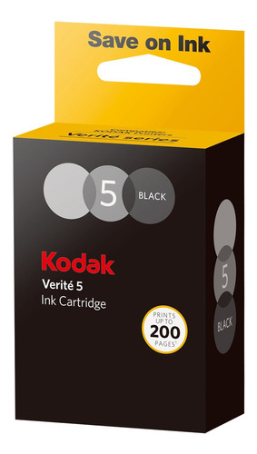 Kodak Verite 5 Tintas De Repuesto (ask1ca) Cartucho De Inye.