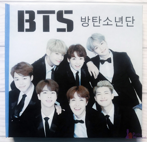 Cuaderno Artesanal De K-pop Bts