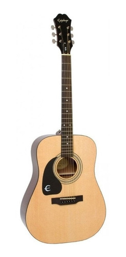 Guitarra Acustica EpiPhone Dr-100 Zurda Natural En Stock !