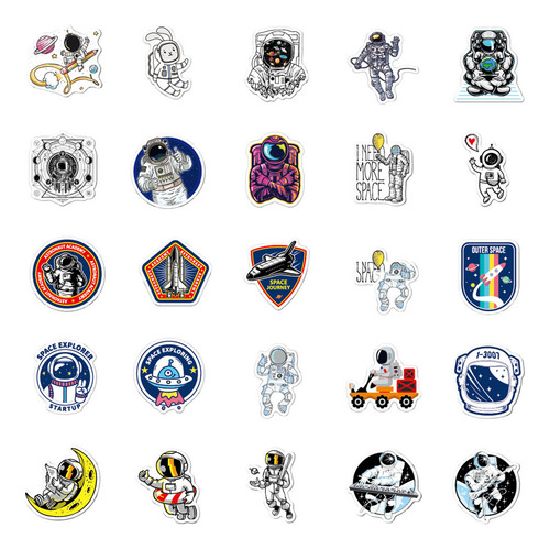 / Pegatinas 3d Kids Toys Astronaut Stick Repe Art Fashion