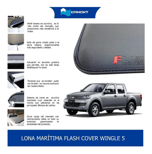 Lona Maritima Flash Cover Wingle 5