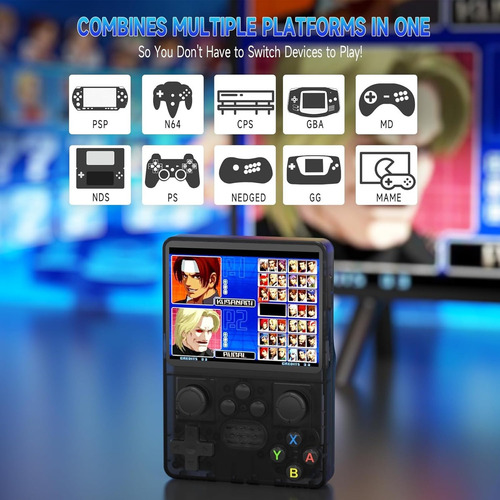 Consola De Juegos De Mano Retro Emulador Juegos Portátil R35