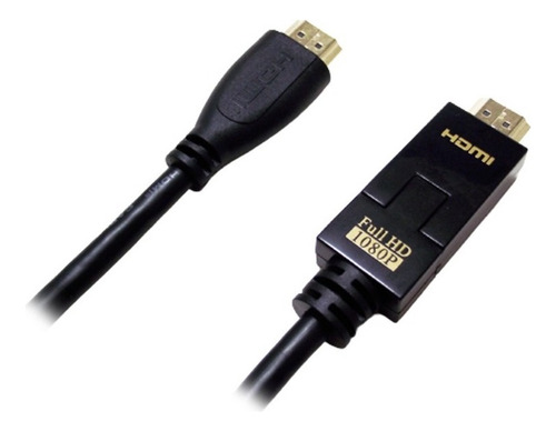 Cabo Hdmi 60cm Com Ethernet Conector Articulável - Discabos