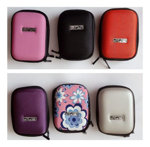 Estuche Para Cámara Digital Compacta - 6 Colores Cremallera