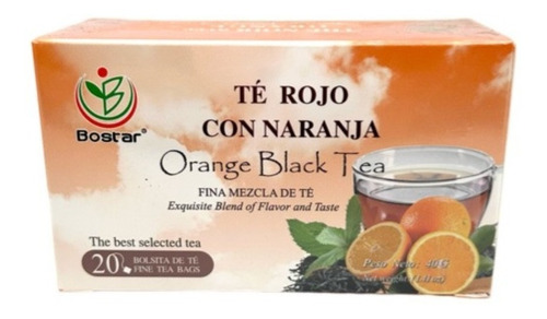 Té Rojo Variedad De Sabores Bostar 20 Bolsitas - Lireke