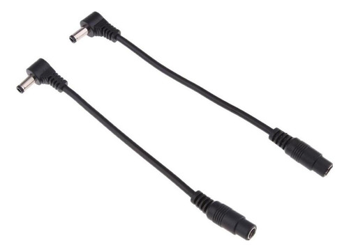 Adaptador De Corriente Dc Macho De 5.5x2.1mm Hembra A