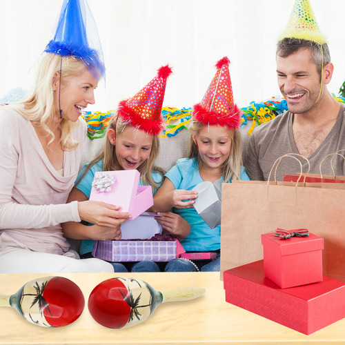 Baqueta Para Juegos, Niños, Rumba, Fiesta, Maracas De Madera
