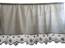 Comprar Visillo Para Ventana Bajo Mesadas Alacenas Estantes Muebles