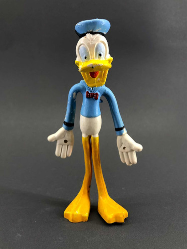 Vintage Figura Bendable Pato Donald Disney Gabriel  2