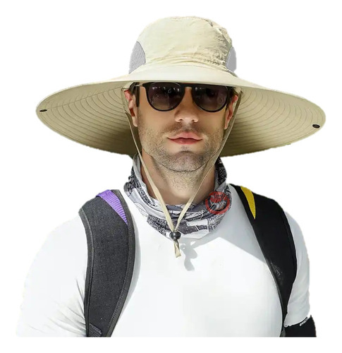 Sombrero Para Sol Proteccion Uv Camping Trekking Safari 