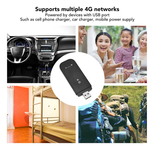 Hotspot Wifi Móvil Usb Compatible Con 10 Dispositivos De Pro