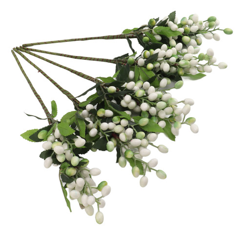Artificial Berries 5pcs Pip Berry Stems Decoration For