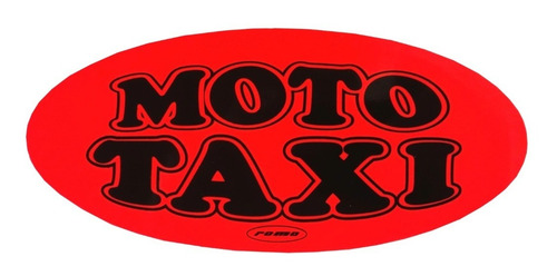 Imagen 5 de 6 de Aviso De Moto Taxi Tipo Chicle