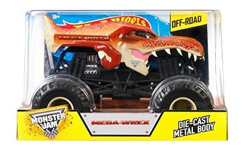 Hot Wheels Monster Jam Vehículo Mega Rex (1:24 Wkm8p