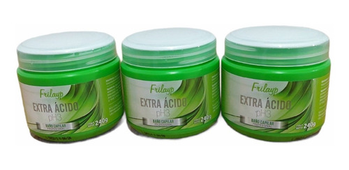 Imagen 2 de 6 de Baño De Crema Frilayp Extra Acido X1000 + Pote X240
