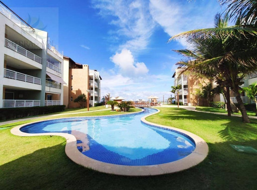 Imagem 8 de 18 de Cobertura Duplex No Condomínio Terra Maris Na Praia Do Porto Das Dunas. - Ap0710