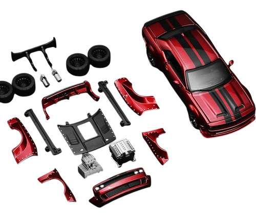 Dodge Challenger Srt Escala 1:36 Modificable Car Tuning Cca