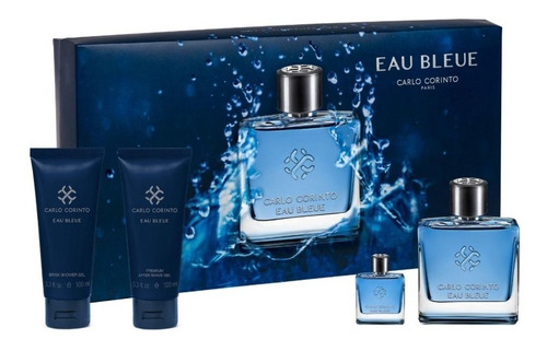 Carlo Corinto Eau Bleue 4pzs Edt 100ml