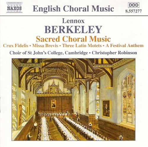 Sacred Choral Music - Berkeley (cd)