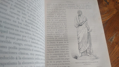Nerón. Emilio Castelar. 1o Ed. Obra Completa, Ilustrada (100 (Usado)