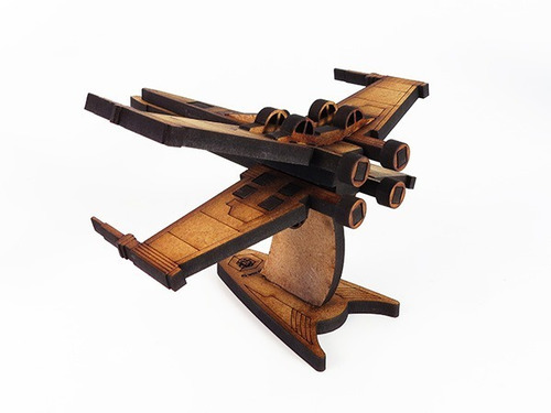 Imagem 4 de 6 de Quebra Cabeça 3d Mini Nave X-wing