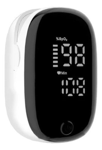 Oxímetro Digital Batimentos Cardíacos Saturação De Oxigênio Branco
