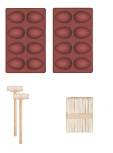 Set De Paletas De Chocolate E Diy