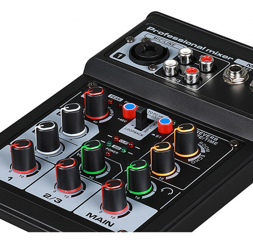 Mezclador De Audio Para Dj Con Efectos Mezclador Estéreo