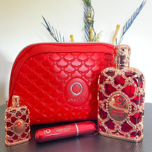Conjunto Orientica Luxury Collection Amber Rouge Edp 80 ml
