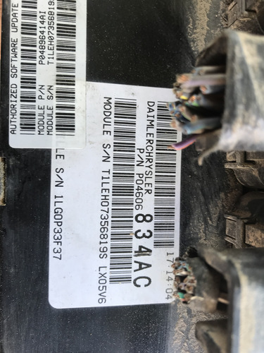 04606834ac Computadora Charger 300c 2005 A 2010 (Usado)