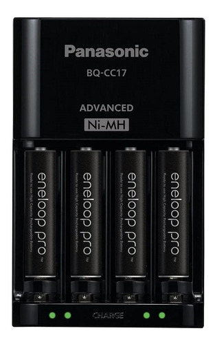 Kit De 4 Pilas Aaa Eneloop Pro Panasonic Mas Cargador 950mha
