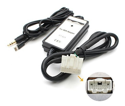 Aux Mp3 Player Adapter Car Digital Music Cd Changer Para