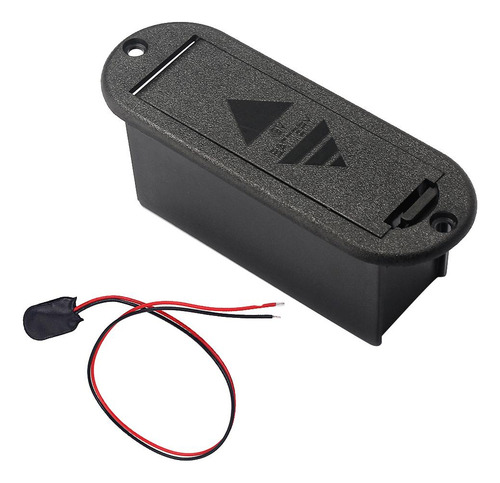 Yz 4 Paquete De 2 Pilas 9v Para Bajo Eléctrico Y 4 Piezas