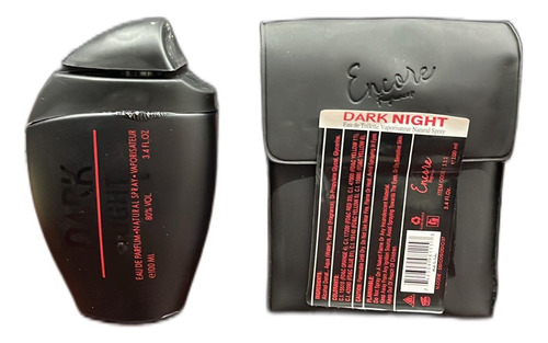 Perfume Marca Encore Para Hombre Dark Night 100ml