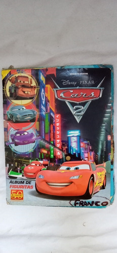 Album De Figuritas Cars 2 Disney Pixar