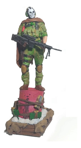 Action Figure Ghost Do Jogo Call Of Duty