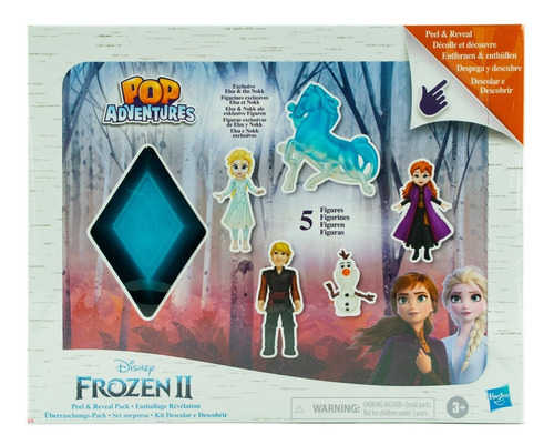 Frozen Pack 5 Figuras 1 Sorpresa Pop Adventures Hasbro 