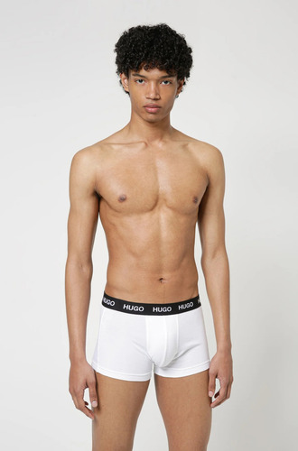 3 Pack Calzoncillos Hugo Boxer Trunk Cotton Stretch Original