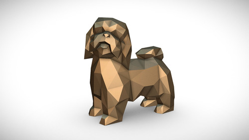 Imagen 1 de 4 de Shih Tzu- Arte Plastico