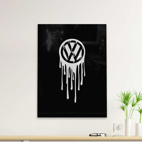 Cuadro Deco Volkswagen (d1350 Boleto.store)