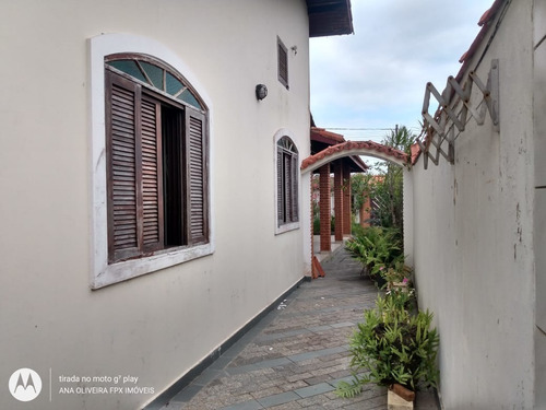 Imagem 9 de 30 de Casa Com Piscina, Edícula, Ducha, Área Gourmet Com Churrasqueira, No Bairro Cibratel 2 Em Itanhaém, Aceita Financiamento Bancário