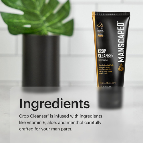 Limpador De Colheita Manscaped Groin Wash Para Homens 180 Ml