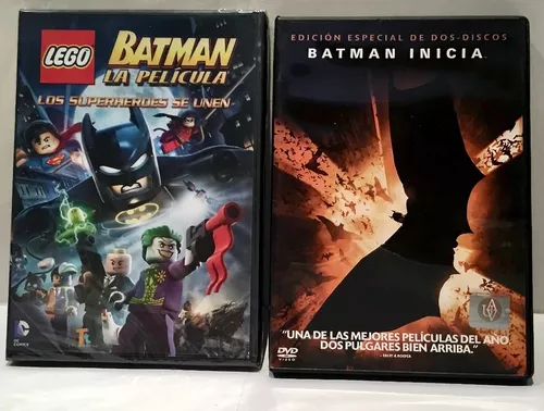 Batman Inicia Y Batman La Pelicula Lego 3 Dvd Originales