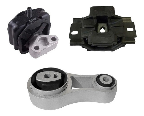 3 Coxim Motor Ecosport Xlt 2.0 16v 2003 Ate 2012 Automatico