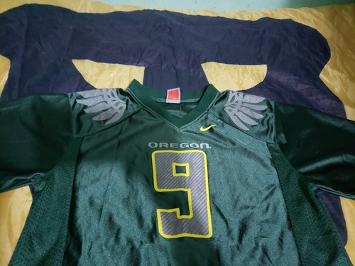 Jersey Oregon Ducks Mediano M Americano Original Ncaa Fútbol (Usado)